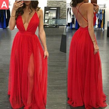 red dresses 2018