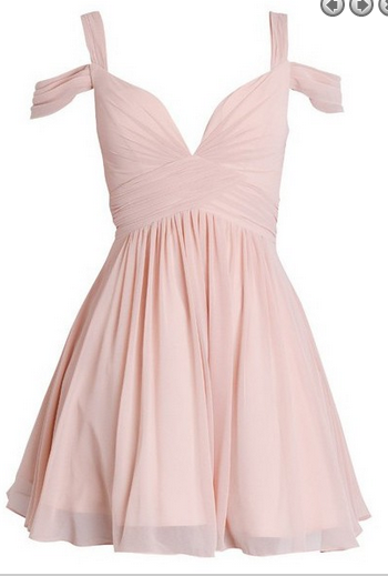 Sweetheart A-Line Ruched Chiffon Dress Orchid